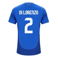 Fotbalové Dres Itálie Giovanni Di Lorenzo #2 Domácí ME 2024 Krátký Rukáv